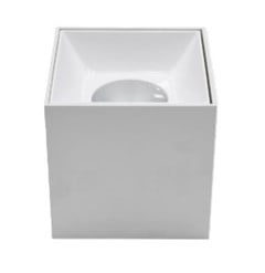 LUMINARIA LED SOBREPOR SPOT HAUT QUADRADA 20W 2700K BRANCO FOSCO - AVANT LUX