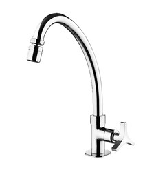 TORNEIRA PLASTICA COZINHA MESA BICA MOVEL 1/2 BRANCA 1167 C33 - LORENZETTI