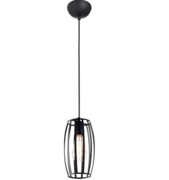 PENDENTE DOLIUM ACO 1XE27 PRETO FOSCO - AVANT LUX