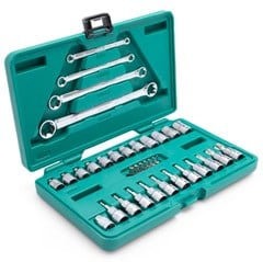 MALETA C/SOQUETES CHAVES E-TORX 35PC SATA - APEX TOOL GROUP