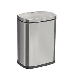 LIXEIRA ACO INOX TIPO D 3LT C/TAMPA - TRAMONTINA