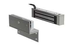 FECHADURA ELETROIMA UNIVERSAL 150KGF CINZA - SOPRANO