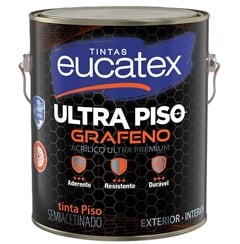 TINTA P/PISO ACRILICA SEMI ACETINADA 3.6LT ULTRA PISO GRAFENO AZUL - EUCATEX