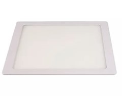 LUMINARIA EMBUTIR SLIM QUADRADA LED 12W 4000K BRANCO BIVOLT - LLUM