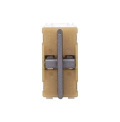 MODULO P/INTERRUPTOR 1 TECLA INTERMEDIARIO DOURADO - DICOMPEL
