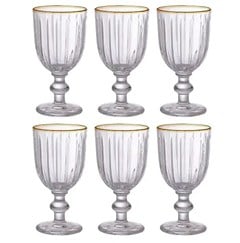 JOGO TACA VIDRO AG/VI MELI 260ML BD 6PCS - HAUSKRAFT