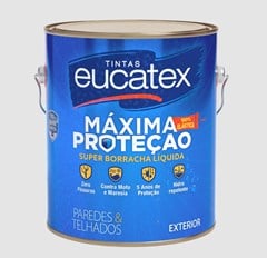 TINTA EMBORRACHADA FOSCO MAXIMA PROTECAO 3 6LTS BRANCO - EUCATEX