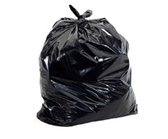 SACO PLASTICO MEDIO PARA LIXO 30 LITROS PRETO C/100 - NOBRE