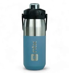 GARRAFA TERMICA COM TAMPA ISOMAX 550ML AZUL CLARO - NAUTIKA