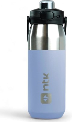 GARRAFA TERMICA COM TAMPA ISOMAX 750ML AZUL CLARO - NAUTIKA