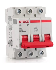DISJUNTOR DIN TRIPOLAR  25A 3KA SD63 - STECK