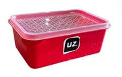 POTE PLASTICO MULTIUSO MULTI 500ML VERMELHO - UZ. UTILIDADES