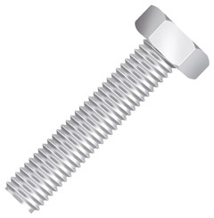 PARAF SEXTAVADO 3/8X3.1/2 ROSCA INTERNA P/BOMBA - CISER
