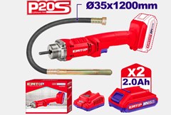 VIBRADOR (CORPO) + MANGOTE 35MMX1,2M C/2 BATERIAS BIVOLT - EMTOP