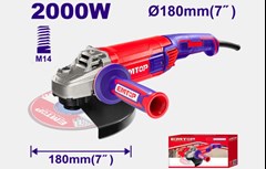 ESMERILHADEIRA ANGULAR 180MM (7”) 220V 2000W - EMTOP