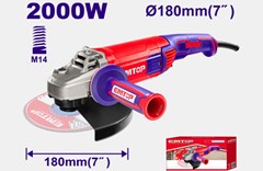 ESMERILHADEIRA ANGULAR 180MM (7”) 110V 2000W - EMTOP