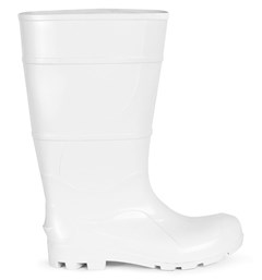 BOTA PVC CANO LONGO BRANCA SEM FORRO 37 MOD240 - CRIVAL