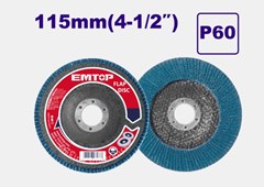 DISCO FLAP OXIDO DE ZIRCONIO 4 1/2 X 115MM G60 - EMTOP