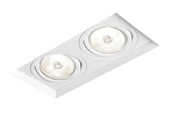 LUMINARIA DE EMBUTIR LED PRO NO FRAME II 2 PAR20 20W BRANCO TOTAL BIVOLT - NEWLINE