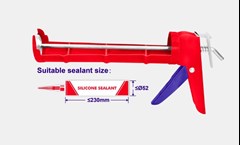 APLICADOR DE SILICONE 9” - EMTOP