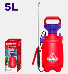 PULVERIZADOR DE ALTA PRESSAO C/ALIVIO 5L - EMTOP