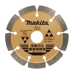 DISCO DIAMANTADO SEGMENTADO P/CONCRETO 115X22.23MM - MAKITA