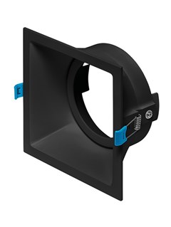 LUMINARIA EMBUTIR SQUARE DIRECIONAVEL AR111 20W PRETO BIVOLT - STELLA