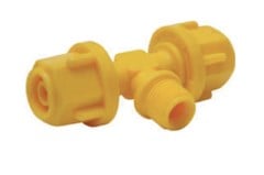 TE 1/8” X 8 X 8MM P/IRRIGACAO - IMPLEBRAS