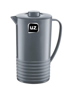 JARRA PLASTICA 1 8L CINZA TITANIO - UZ. UTILIDADES