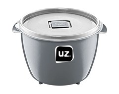 POTE PLASTICO MULTIUSO PREMIUM 1 5L CINZA TITANIO - UZ. UTILIDADES