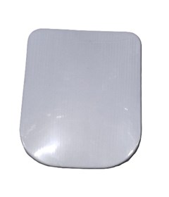 ASSENTO PP SOFT CLOSE MARGOT 55X40CM BRANCO -PARCE
