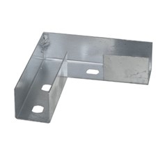 EMENDA INTERNA ”L” 38 X 38MM E-PZ - PERFIL LIDER