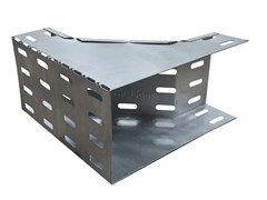 CURVA INVERSAO 90º LISA S/VIROTE 100X50X150MM  G-PZ - PERFIL LIDER