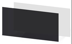 LENTE P/MASCARA DE SOLDA 11 X 5CM INCOLOR - KALIPSO