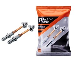 PARAFUSO PARA VASO SANITARIO B-12 PCT 2PCS - PADRAO FORTE