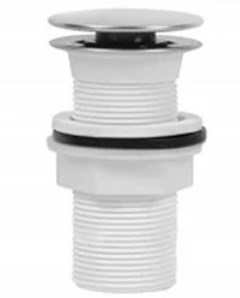 VALVULA P/LAVATORIO PRATIKA COBERTURA TOTAL 1 1/4 CLICK BRANCA - ASTRA