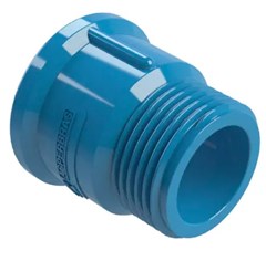ADAPTADOR SOLDAVEL AGROPECUARIO IRRIGACAO AZUL 25MM X 3/4” - ASPERBRAS