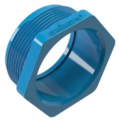ADAPTADOR SOLDAVEL CURTO IRRIGACAO AZUL 50MM X 2” - ASPERBRAS