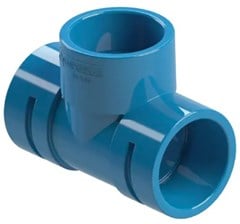 TE SOLDAVEL IRRIGACAO AZUL DN100X101,6MM - ASPERBRAS