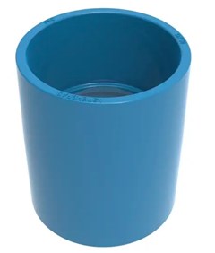 LUVA SOLDAVEL EMENDA IRRIGACAO AZUL 75X75,5MM CURTA- ASPERBRAS