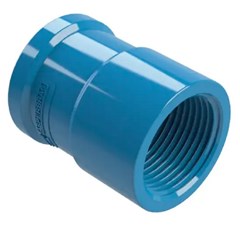 LUVA SOLDAVEL ROSCAVEL AGROPECUARIA IRRIGACAO AZUL 32MM X 1/2” - ASPERBRAS