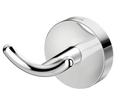 CABIDE METAL DOCOL PORTA ACESSORIOS DUPLO HOTEL CROMADO POLIDO - DOCOL