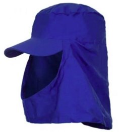 BONE ARABE HELANCA LIGHT AZUL ROYAL C/VELCRO - AMERICA SEG.