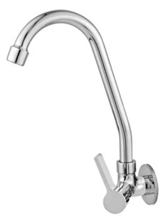 TORNEIRA METAL LIGHT PAREDE BICA MOVEL CANO 5/8 1/4V C65 - ARAUJO METAIS