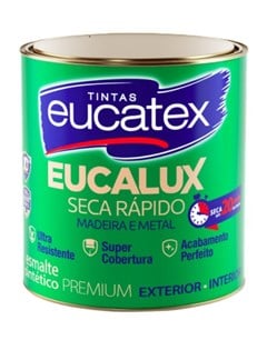 TINTA ESMALTE SINTETICO EUCALUX BRILHANTE 800ML BASE B - EUCATEX