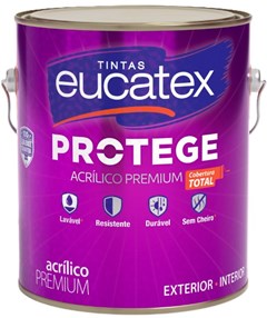 TINTA ACRILICA FOSCO PREMIUM PROTEGE 3 2L BASE A - EUCATEX