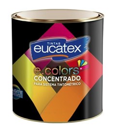 CORANTE CONCENTRADO E-COLORS 900ML AMARELO (C) - EUCATEX