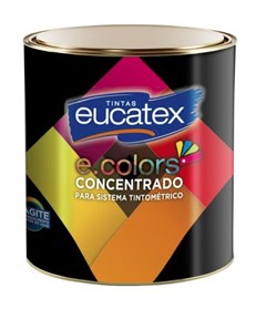 CORANTE CONCENTRADO E-COLORS 900ML AMARELO MEDIO (T) - EUCATEX