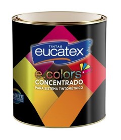 CORANTE CONCENTRADO E-COLORS 900ML BRANCO (KX) - EUCATEX