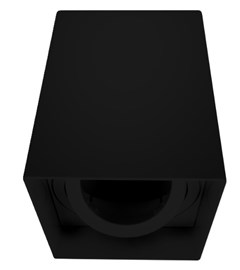 LUMINARIA SOBREPOR SPOT QUADRADO FENIX PAR20 E27 PRETO BIVOLT - PIX ILUMINAÇÃO